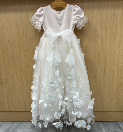 3D lace Princess Daliana christening dress 