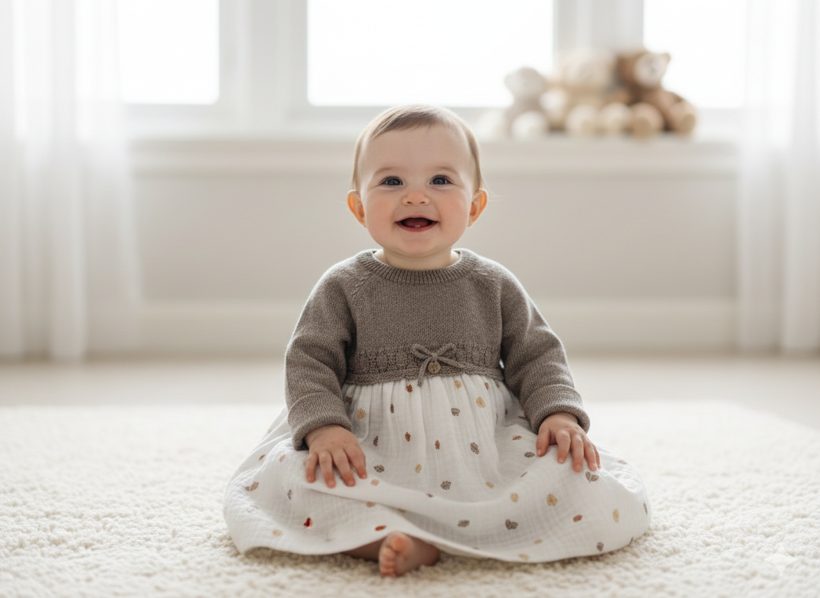 Baby Girls Knit Dress