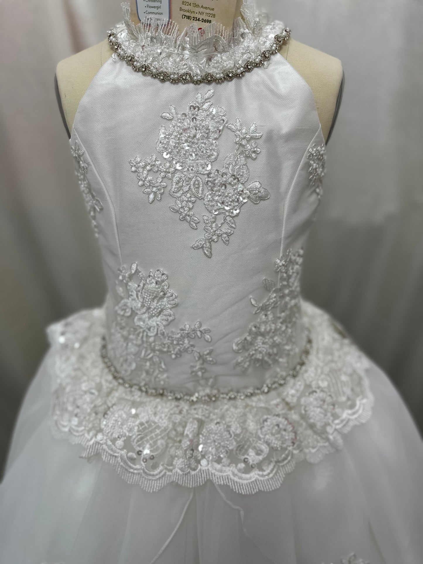 London Couture Communion Dress | Girls Dress | La Bavetta | New York