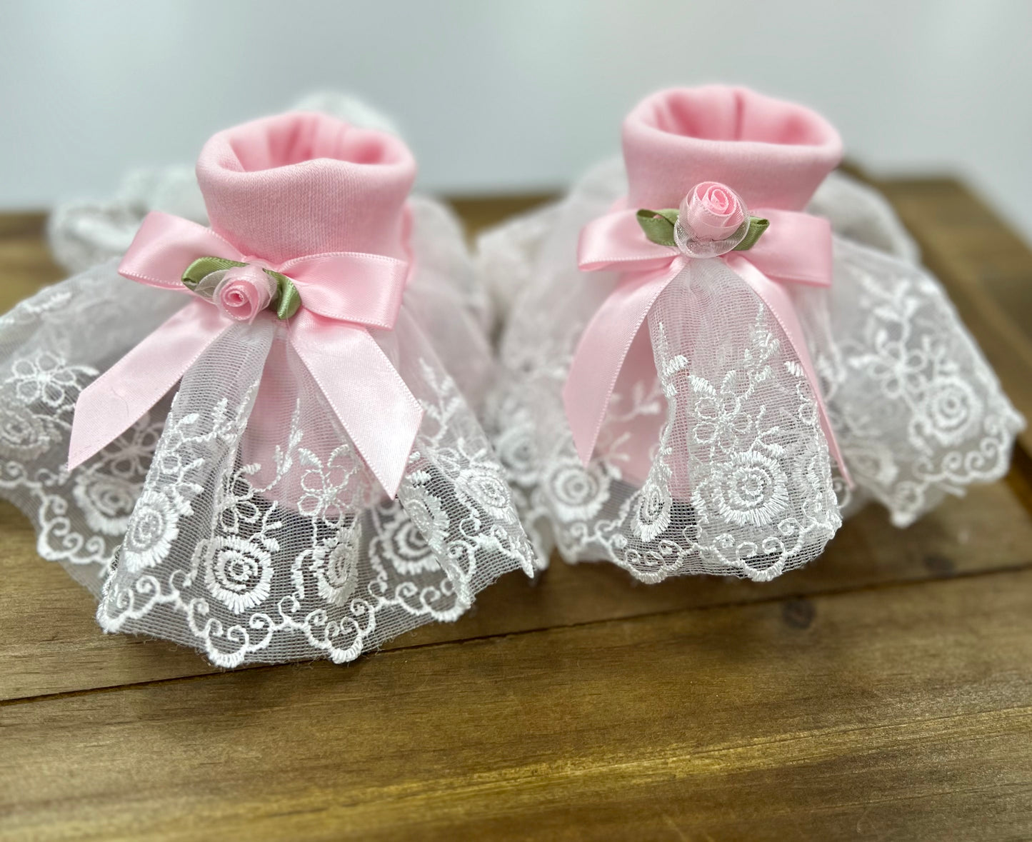 Katie Rose pink Lace take me home girls set Riley