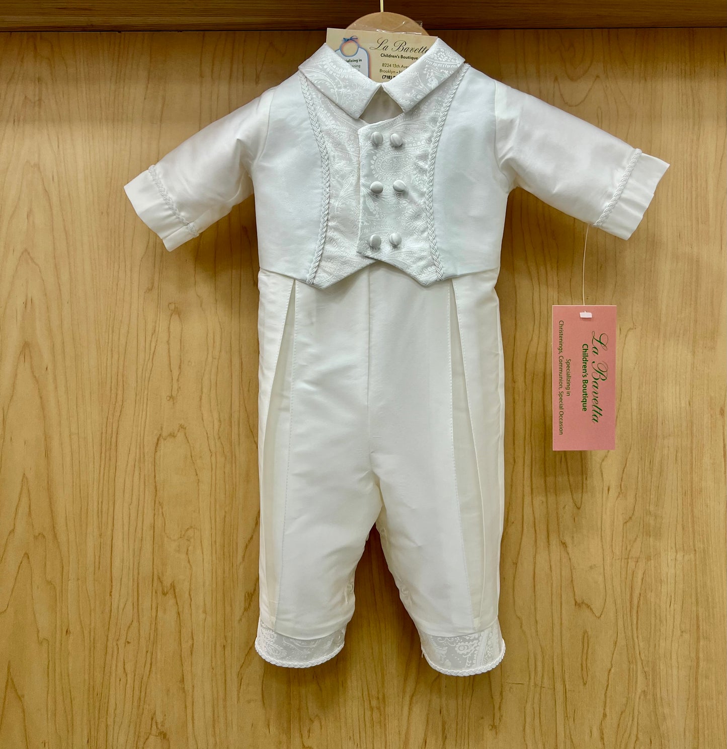 Matt — Luxury Boys Baptism Suit