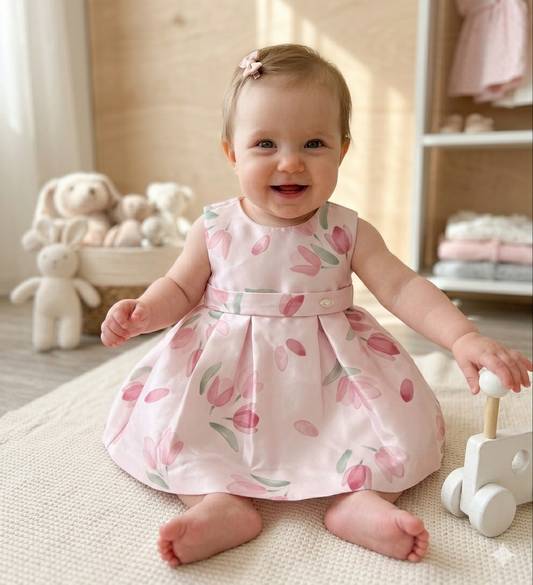 Baby Girl Tulip Floral Dress
