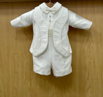 Fredrick Baptism shorts Suit 100% Silk