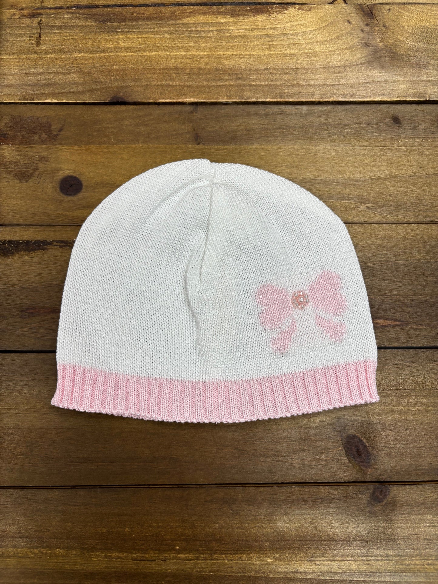 Bows & Bliss Knit Layette Set Made In Italy