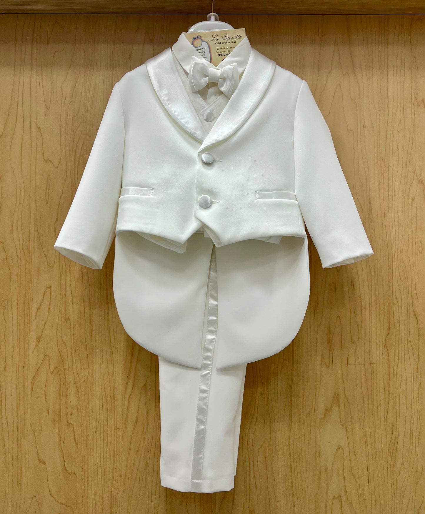 Light Ivory Tux Made in Italy