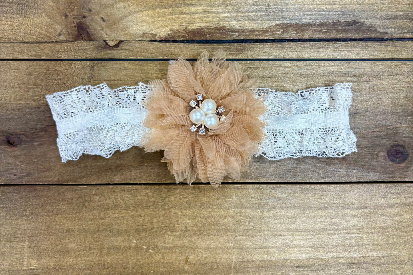 Lace Floral Romper & Headband Bundle