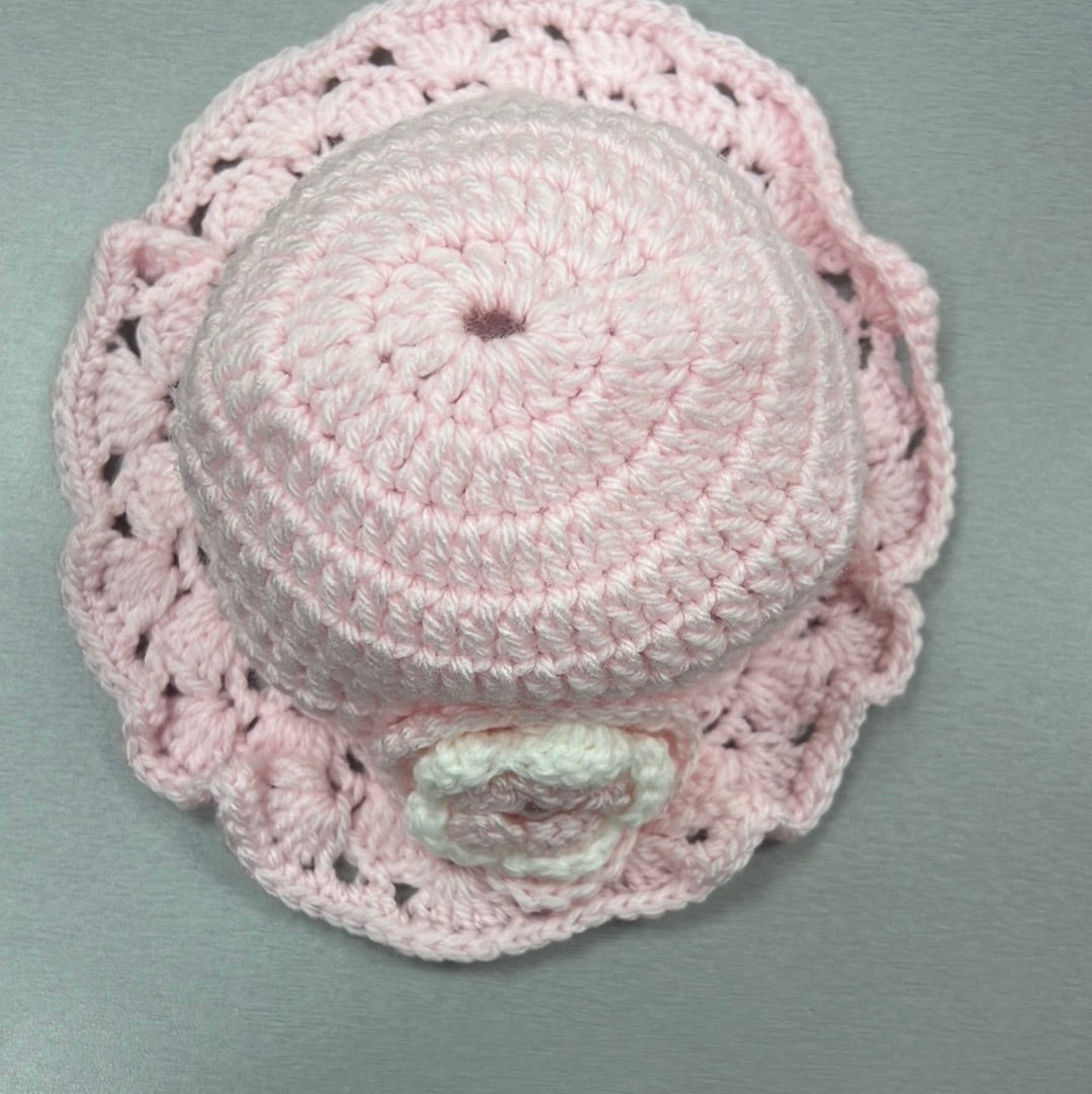 Pink knit Hat