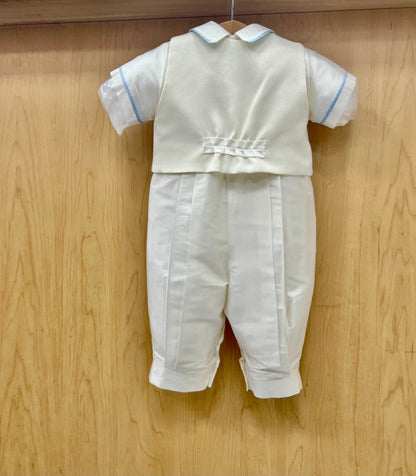 Piccolo Bacio Blue William christening/ Baptism suit