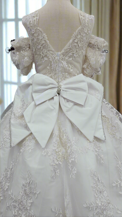 Marina custom couture communion Dress