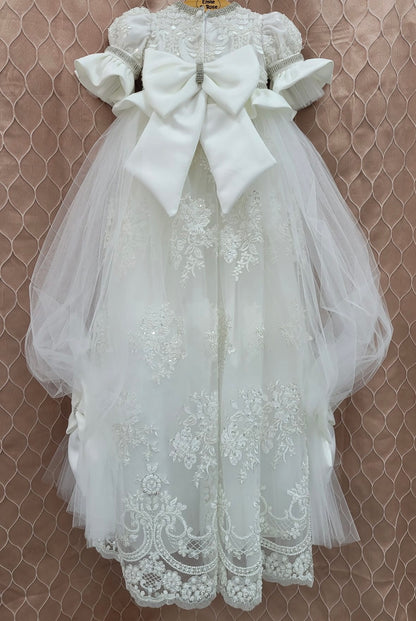 Francesca Christening Girls Dress | Holiday season | La Bavetta | NYC