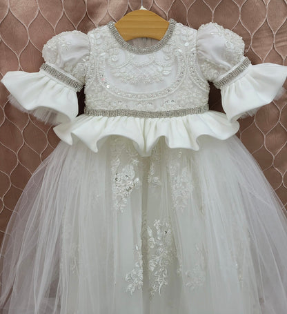 Francesca Christening Girls Dress | Holiday season | La Bavetta | NYC