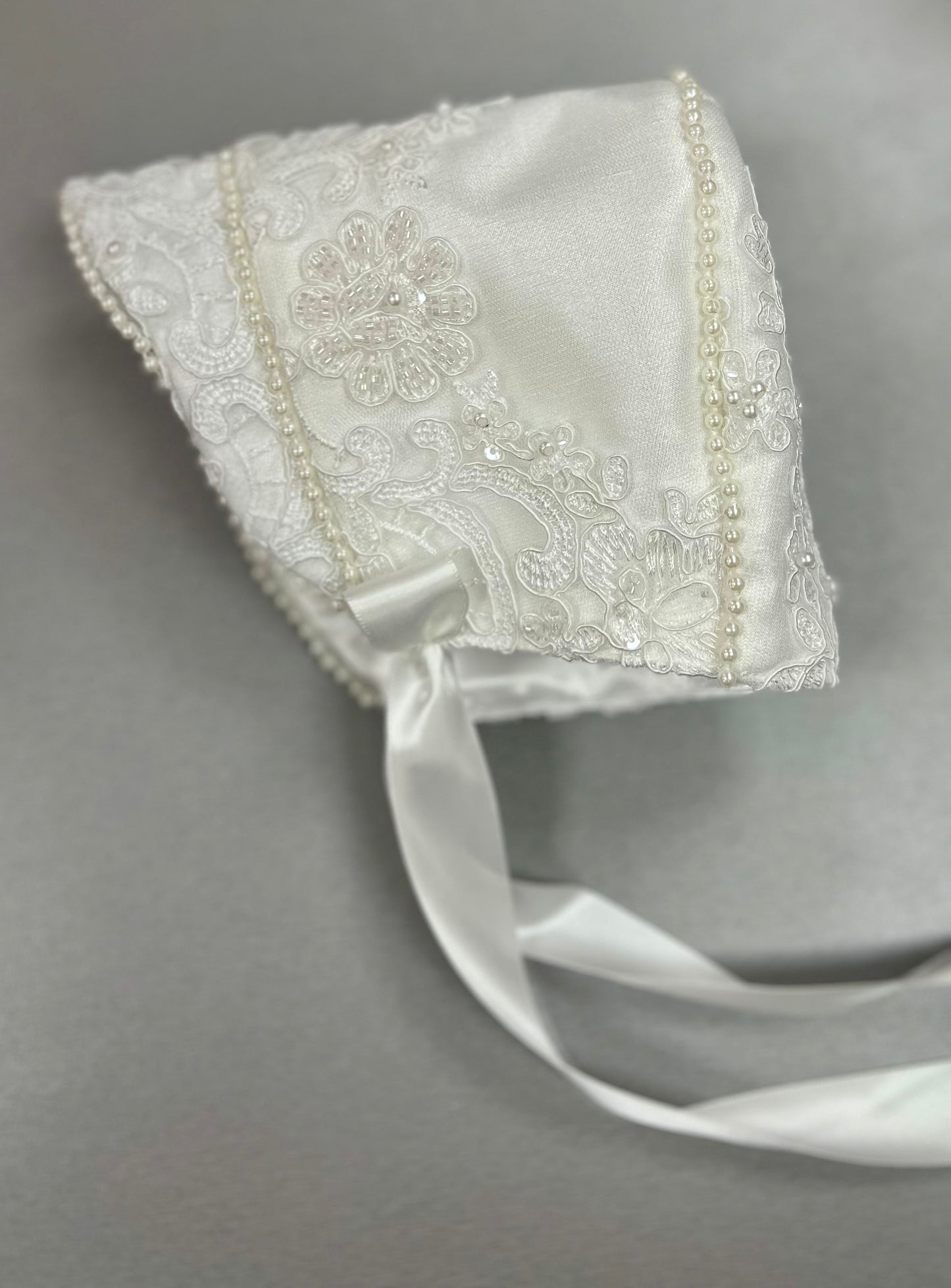 Piccolo Bacio Nicolette all silk Lace Baptism Dress