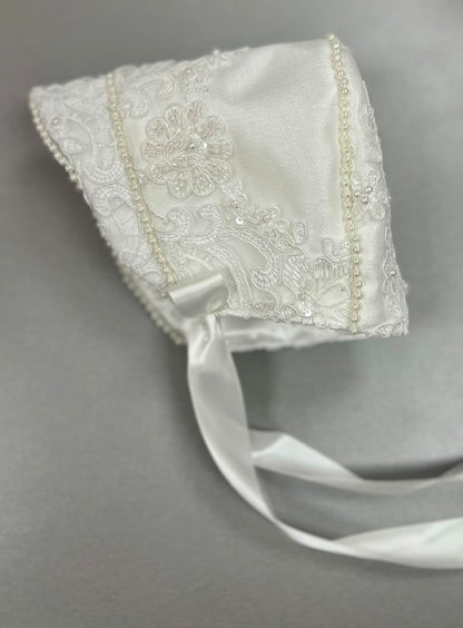 Piccolo Bacio Nicolette all silk Lace Baptism Dress