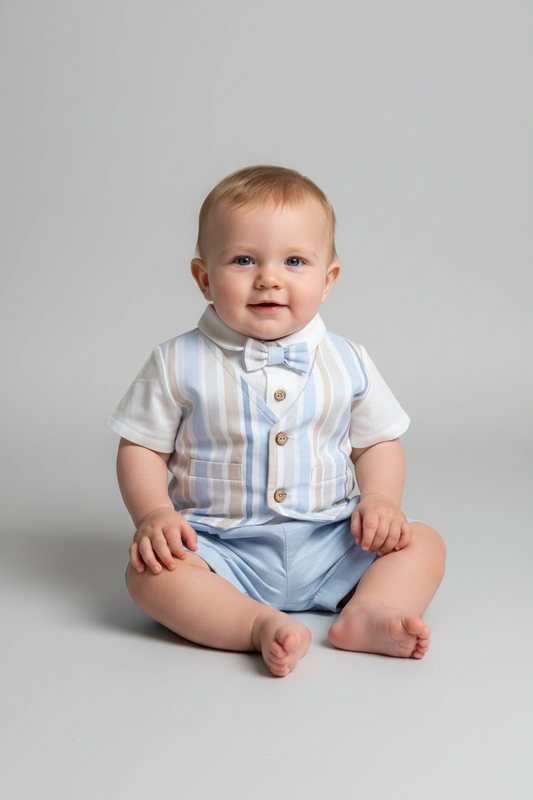 Baby Blue linen cotton Romber DBV241510