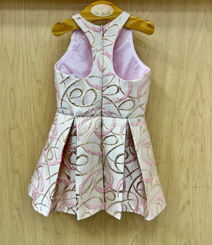 Pink & Gold Dress