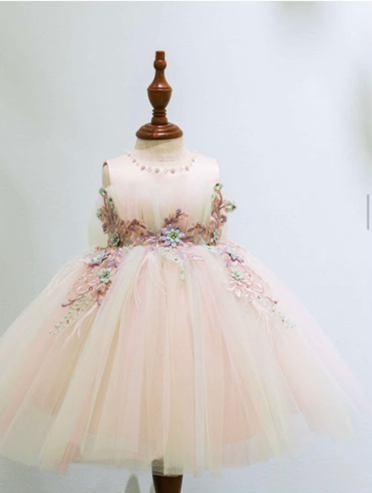Princess Daliana Lace Bodice Multi Color Dress | La Bavetta | Childrens Store NYC 18M Princess Daliana Lace Bodice Multi Color Dress | La Bavetta | Childrens Store NYC 18M