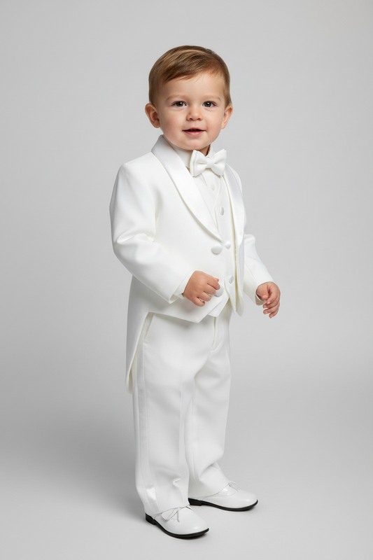 Light Ivory Tux Made in Italy 7661