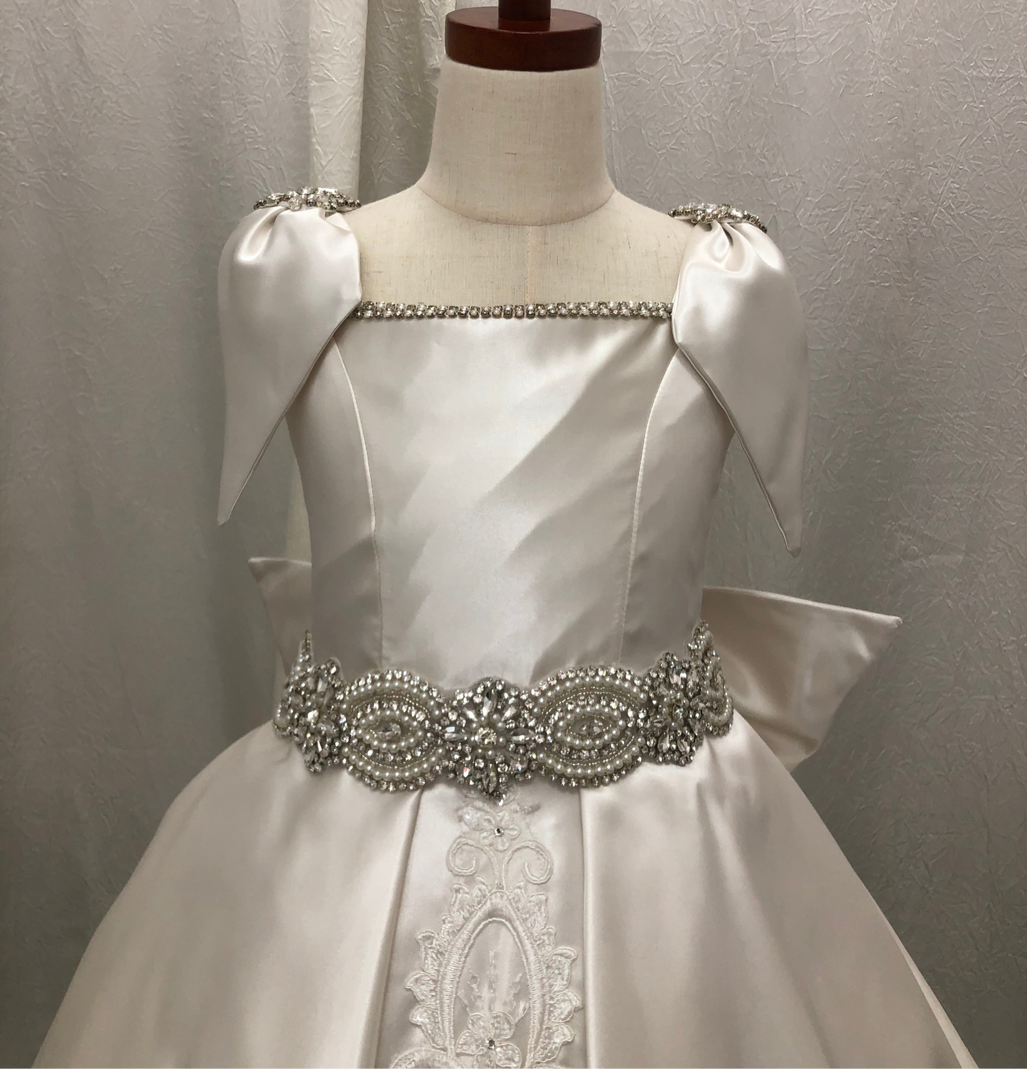 Royal Grace Silk Satin communion Dress Elise