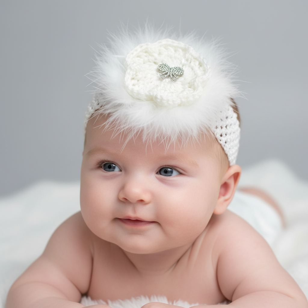 Hand crochet headbands