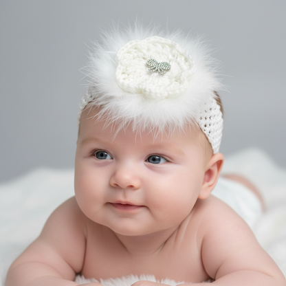 Hand crochet headbands