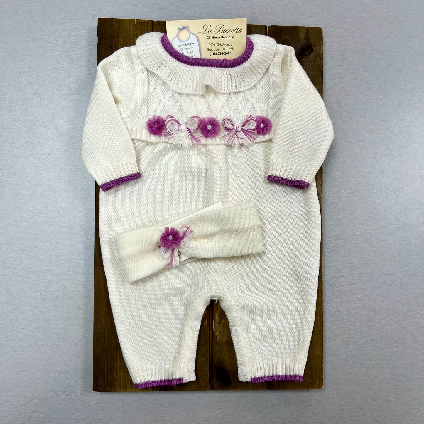 Bimbalo Girls one piece Romper 7353  Made in Italy