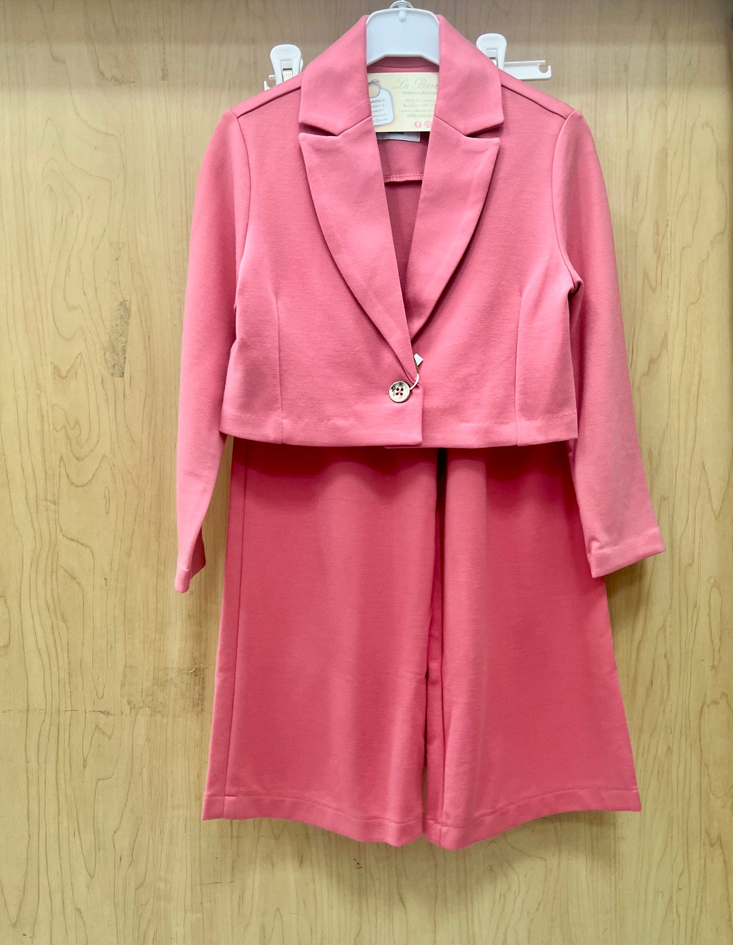 Girls Coral 2pc pants set