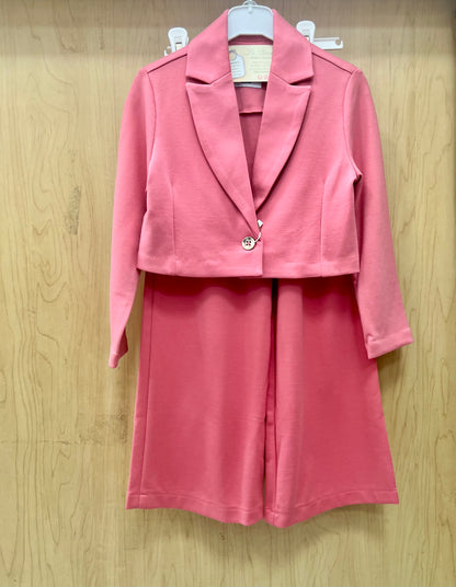 Girls Coral 2pc pants set