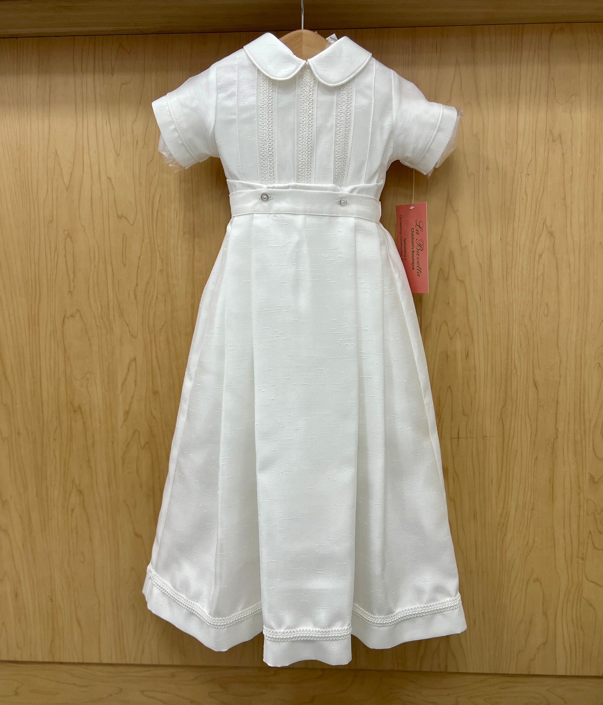 Little Prince Boy Christening convertible Gown Infant Baptism