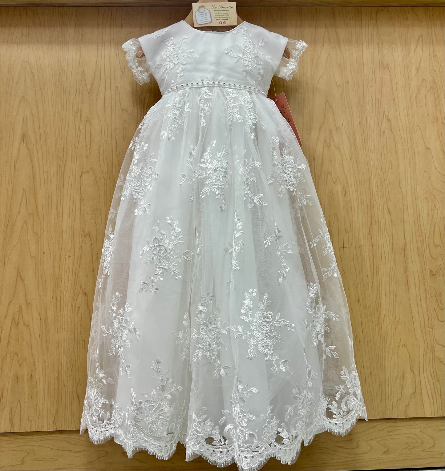 Piccolo Bacio christening Dress Vanina