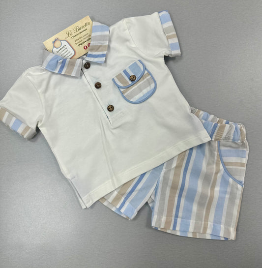 2 pc Baby Boy Wear | La Bavetta | Children's Boutique in Brooklyn, NY