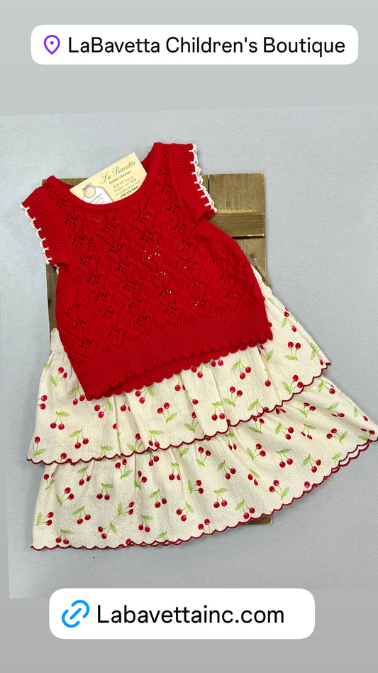 Dk409 2pc skirt set