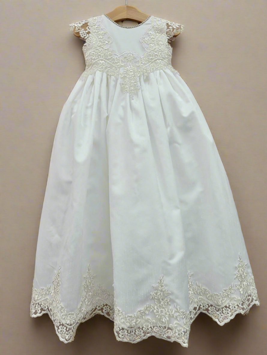 Piccolo Bacio Maggie christening Dress