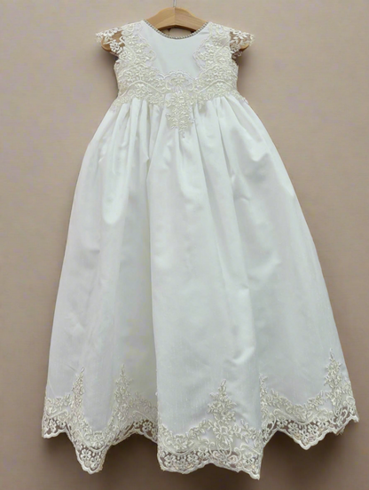 Piccolo Bacio Maggie christening Dress