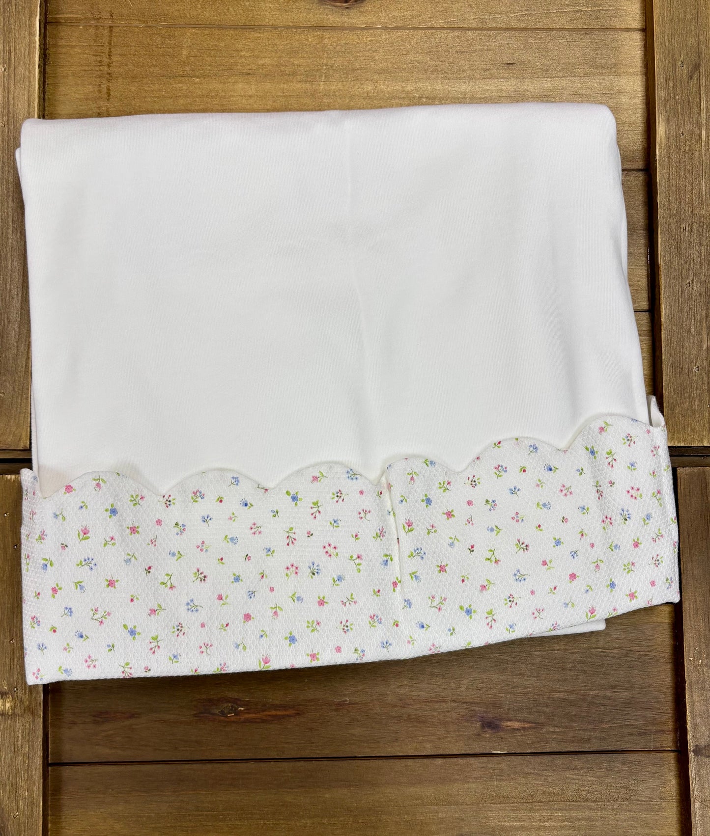 Baby Girl Floral Scallop Take-Home Set