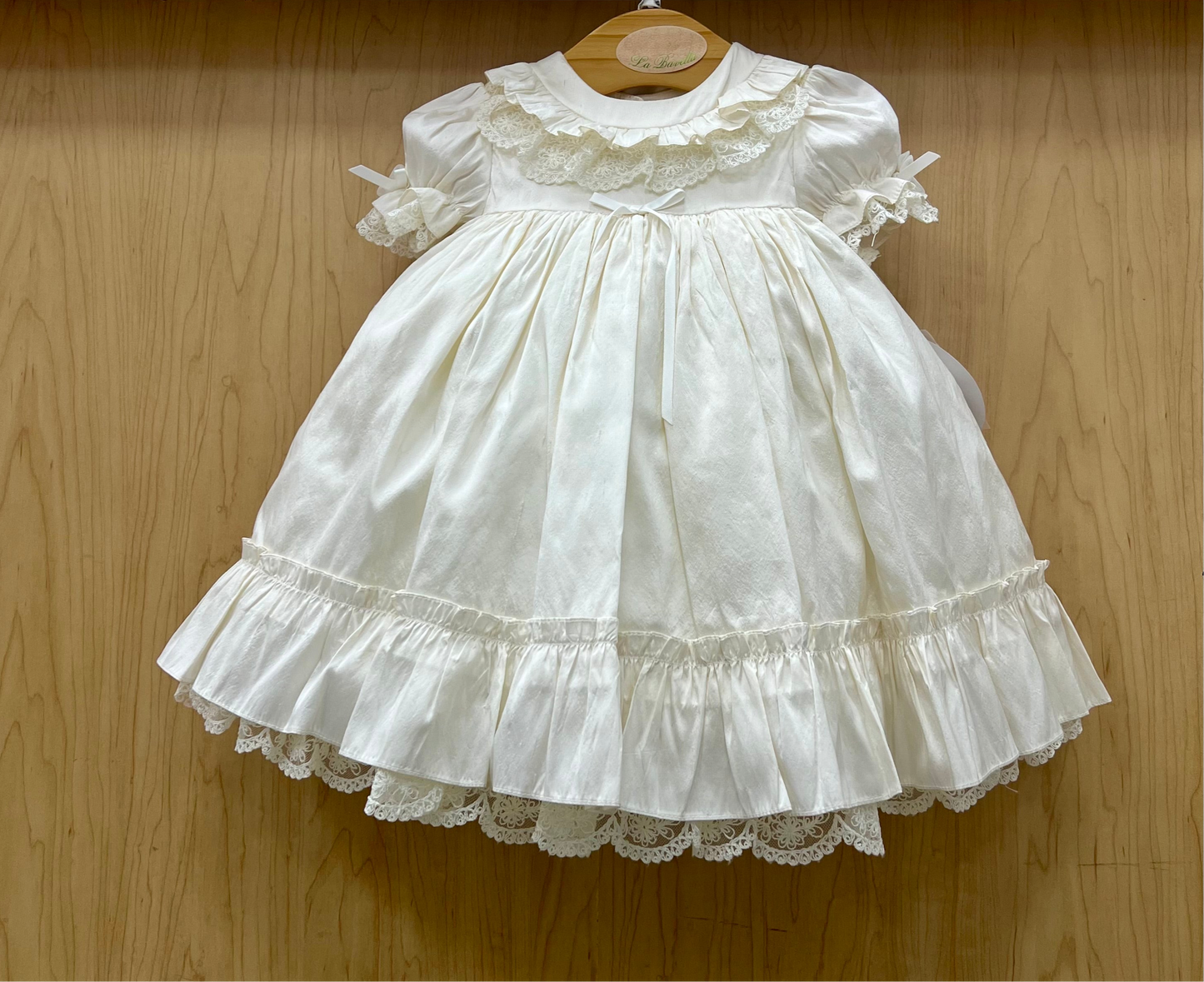 Victorian Silk baptism  Dress