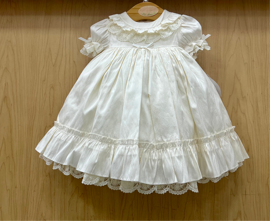 Victorian Silk baptism  Dress