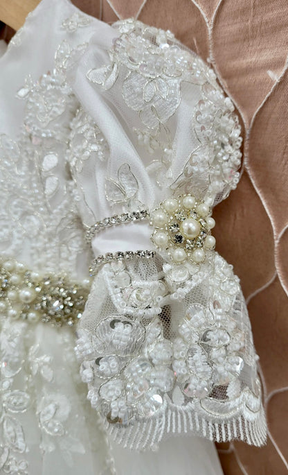 Annabelle Girls Christening Outfit | La Bavetta | New York