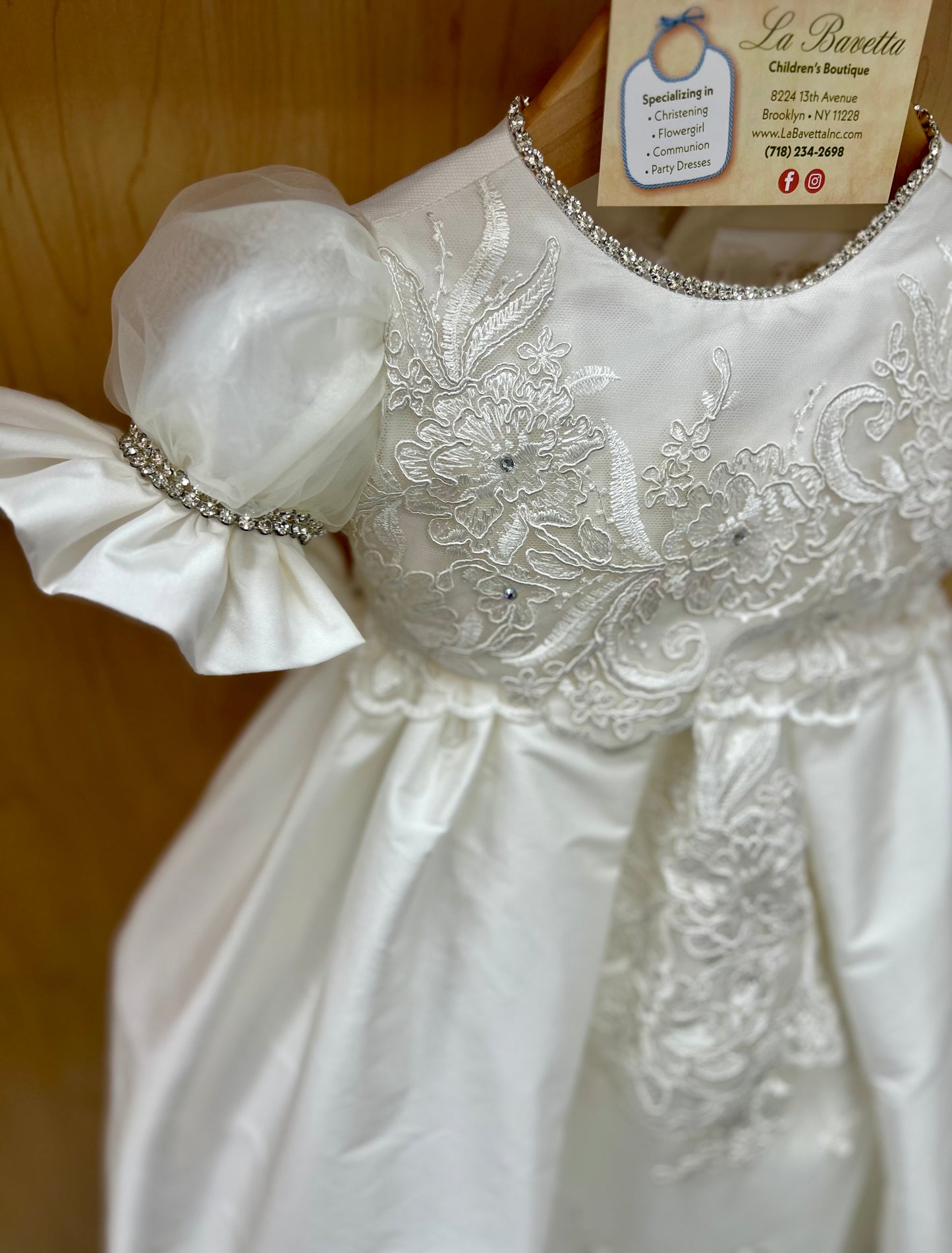 Piccolo  Bacio Domenica  christening dress