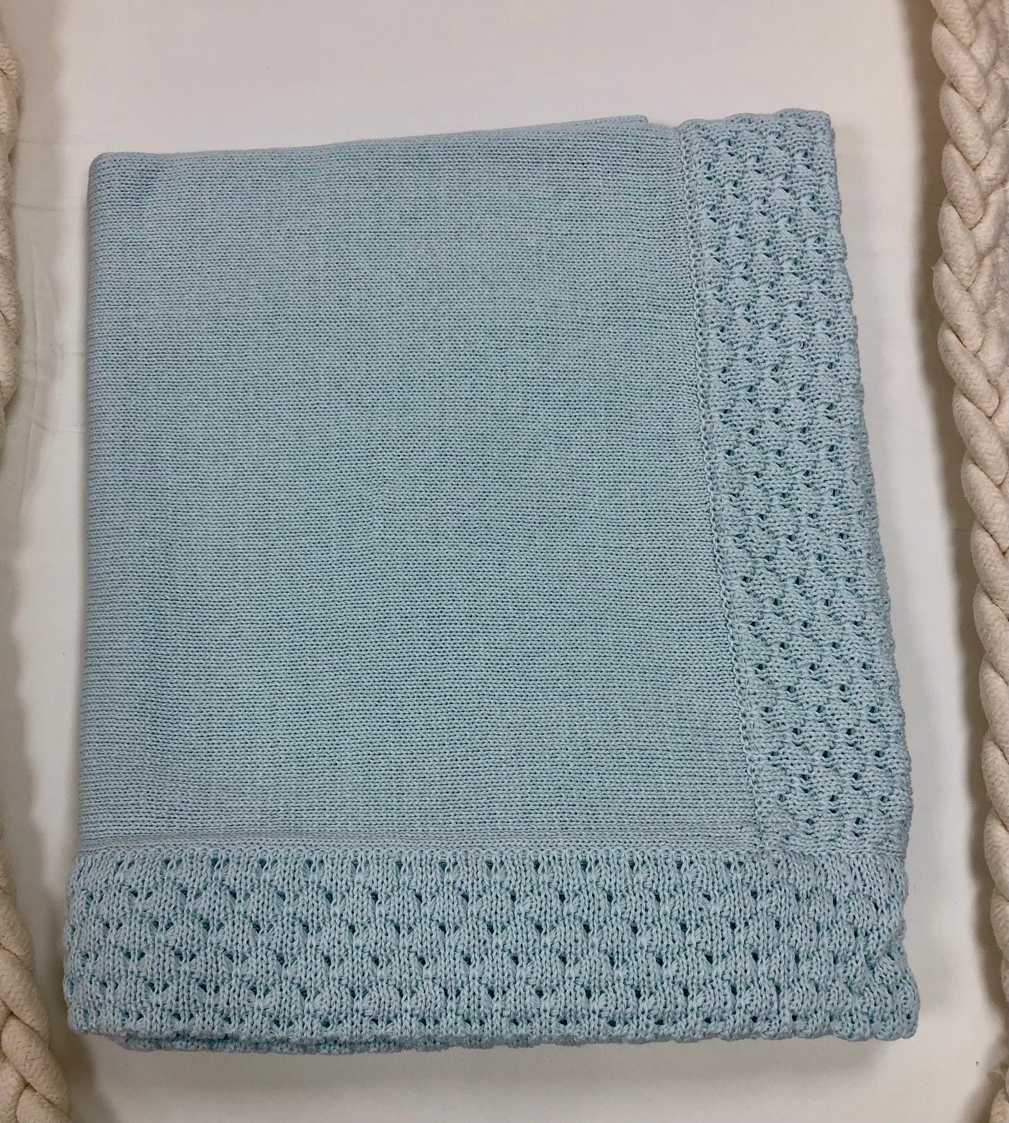 Baby Boy Blue take me home cotton knit set Joaquin