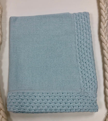 Baby Boy Blue take me home cotton knit set Joaquin