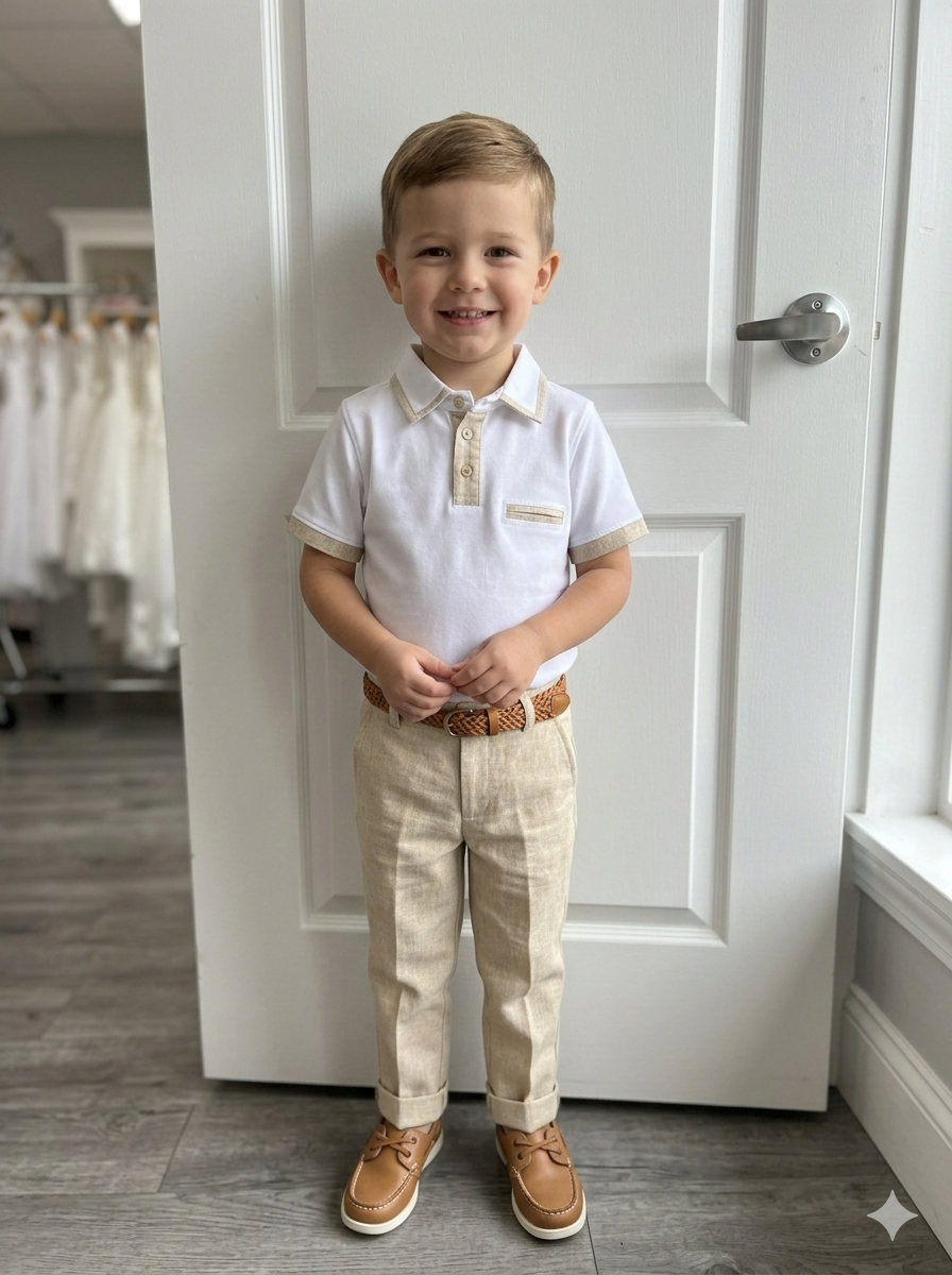 Boys' Polo & Linen Outfit