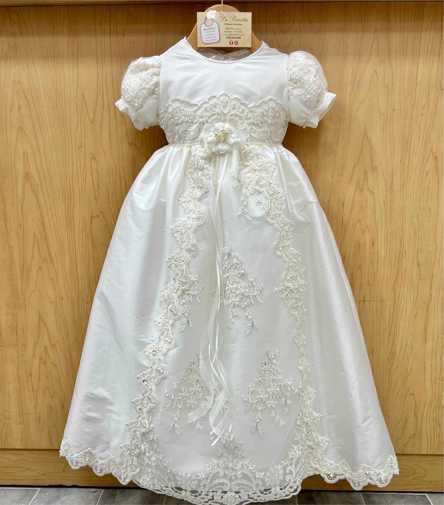 Carmela Christening Dress By Piccolo Bacio