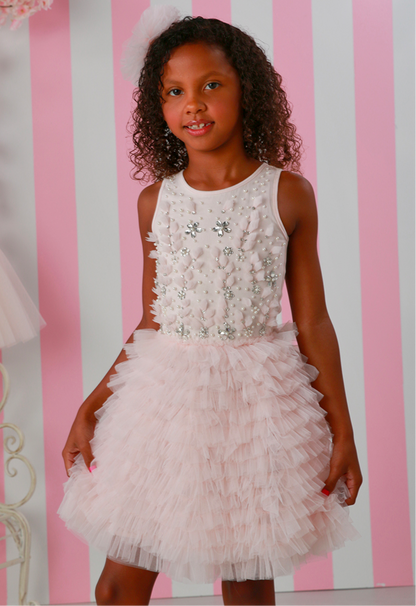 Ooh la la Jolie Blush Dress