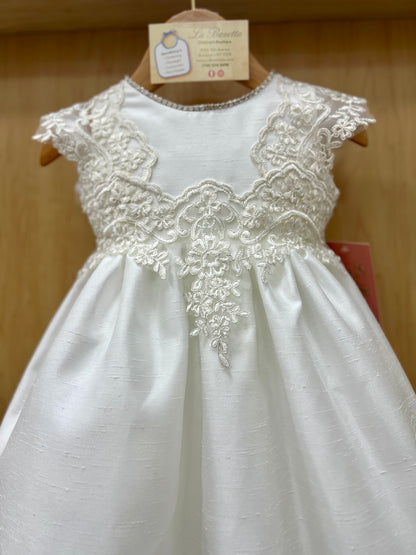Piccolo Bacio Maggie christening Dress