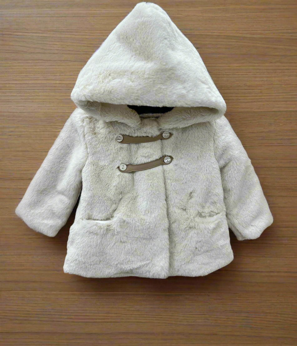 Baby Girls Fur Jacket for Fall and Winter by La Bavetta in Brooklyn