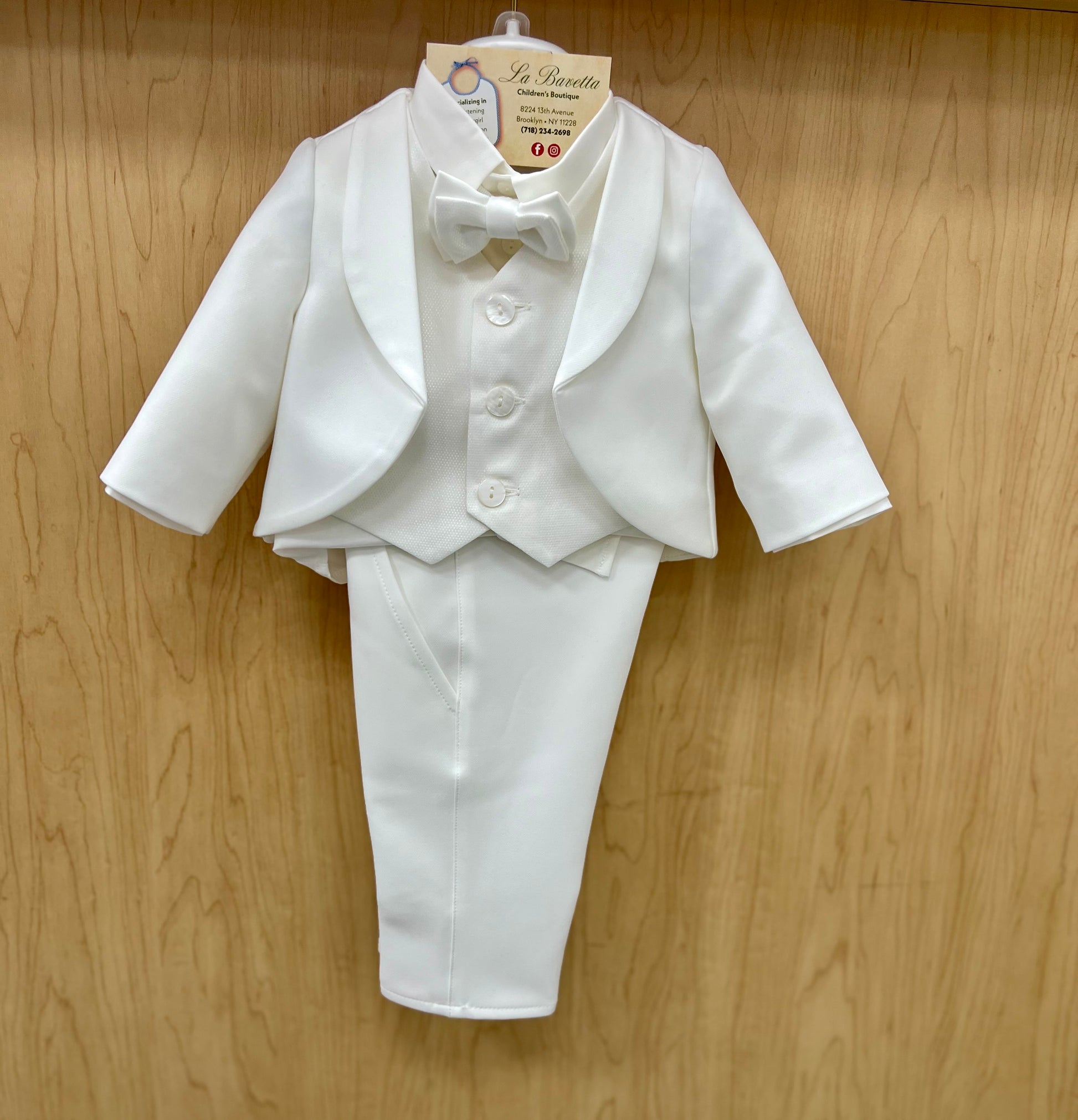 Tuxedo Suits For Christening Baptism/Christening Suit/Traje De