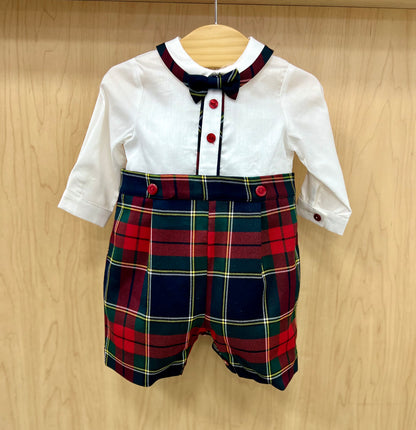 Bimbalo Tarten boys outfit for holiday season