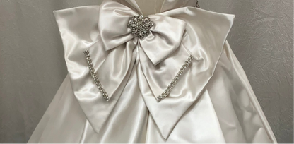 Royal Grace Silk Satin communion Dress Elise