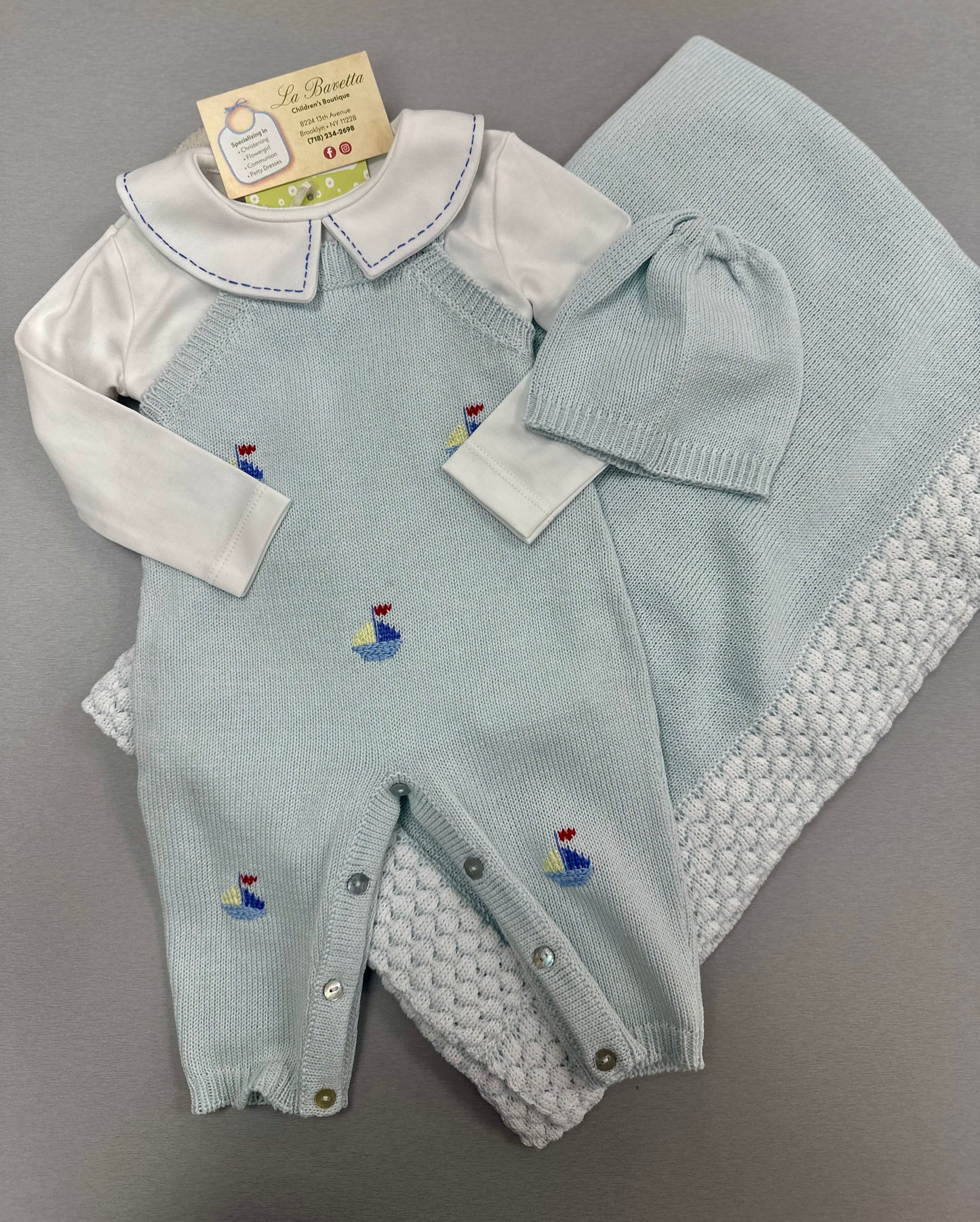 Barca knit take me home boys set