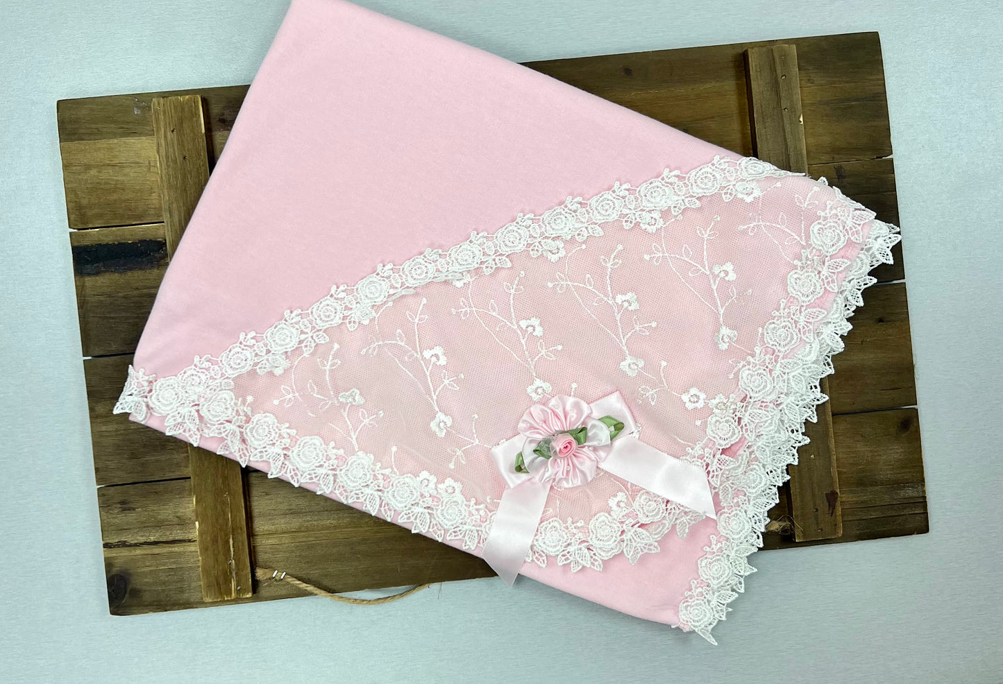 Katie Rose pink Lace take me home girls set Riley